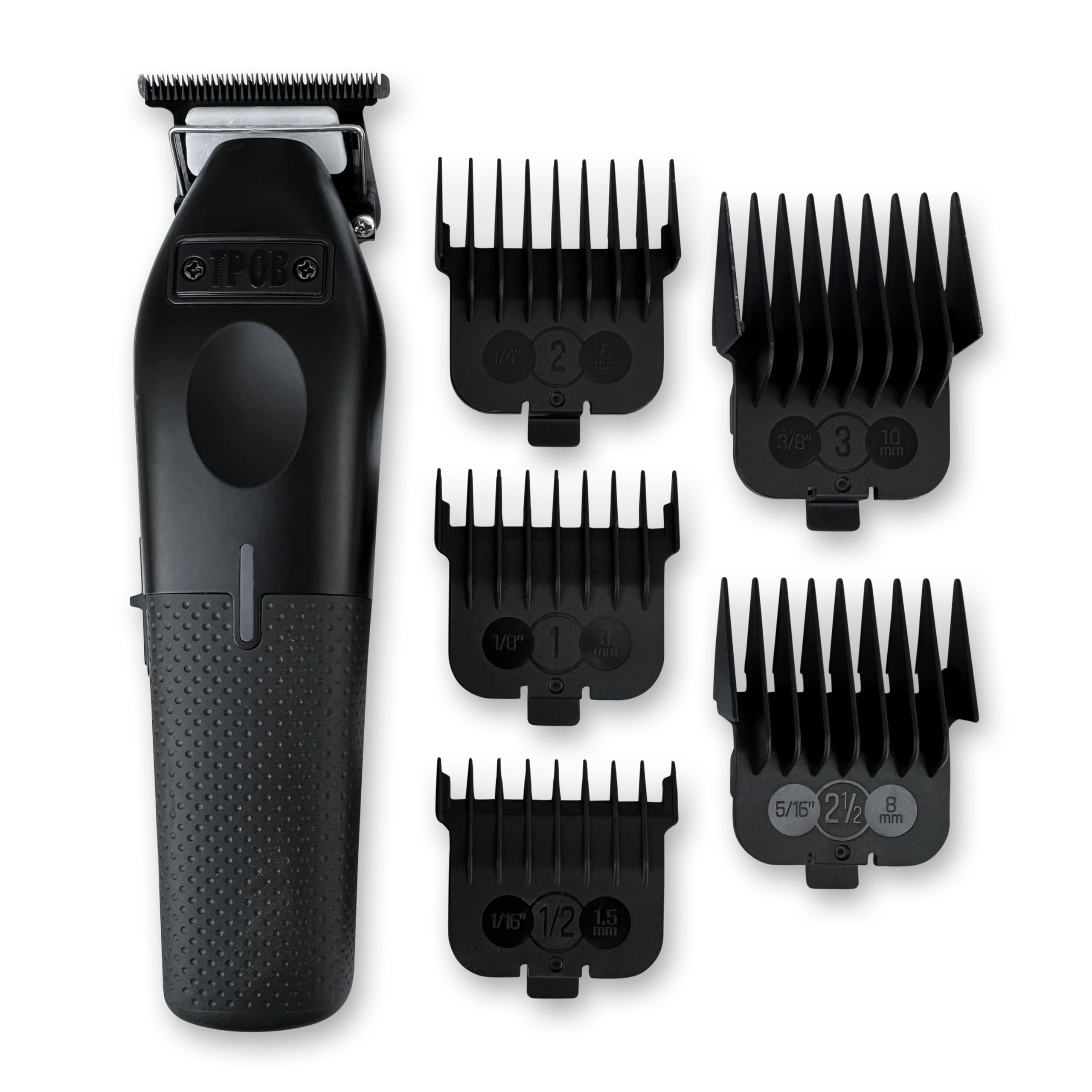 TPOB Play Trimmer noir, face produit, ergonomie idéale pour des gestes précis.