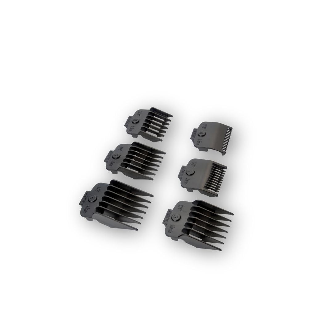 TPOB slime-gardes: garde-cheveux plastique 1,5–13 mm pour des coupes nettes et personnalisées.