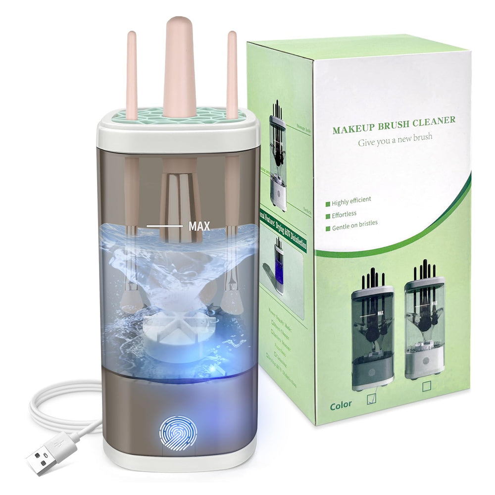 Tpsofy nettoyeur brosse maquillage action rapide pour un nettoyage en profondeur.