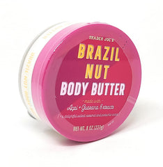 Trader Joe's Brazil Nut Body Butter emballage hydratation durable