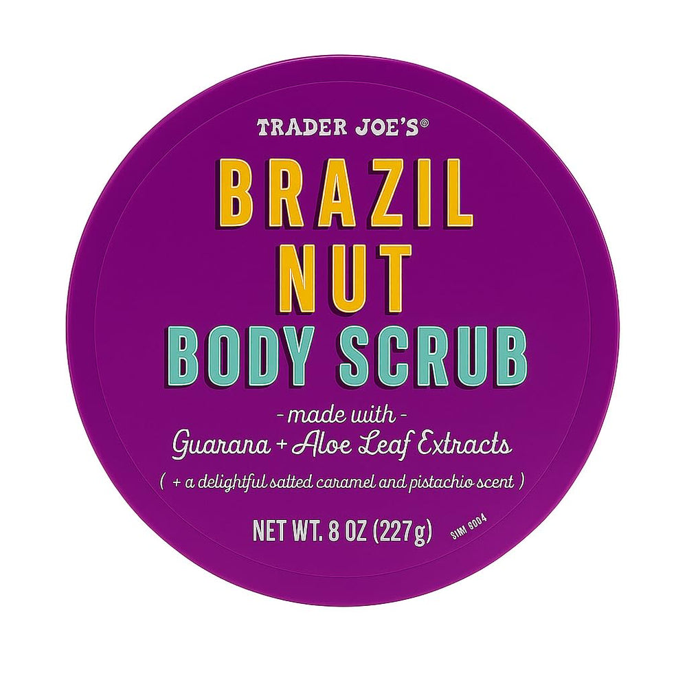 Gommage Trader Joe's au parfum noix du Brésil et coco pour peau douce après la douche