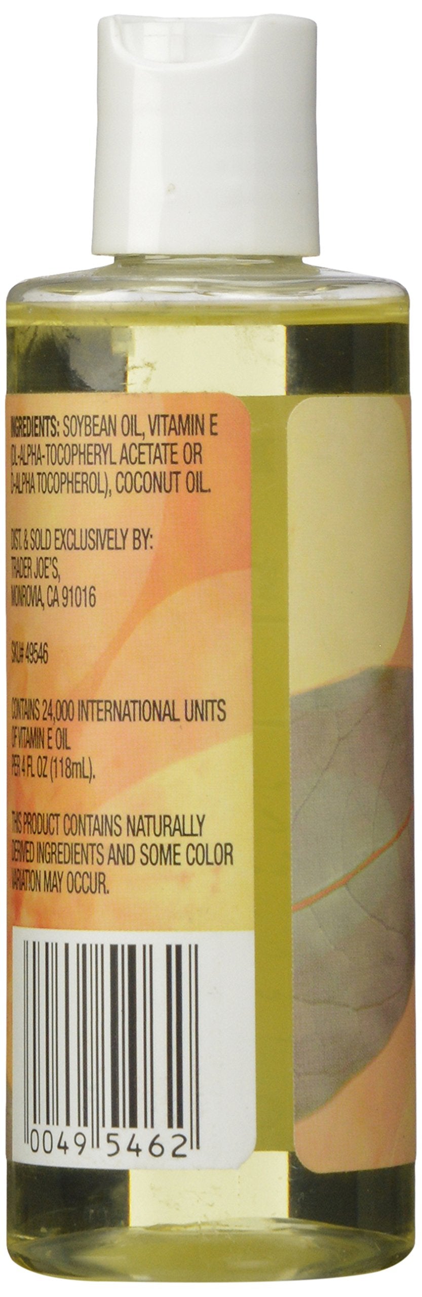 Goutte d'huile Vitamin E sur la peau, texture lisse