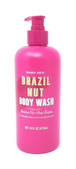 Trader Joe's noix du Brésil: bouteille de douche nourrissante à l'huile et au karité.