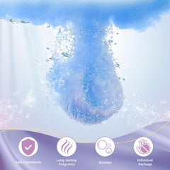 TranquilBliss bombe-bain eucalyptus – respiration plus libre et ambiance spa