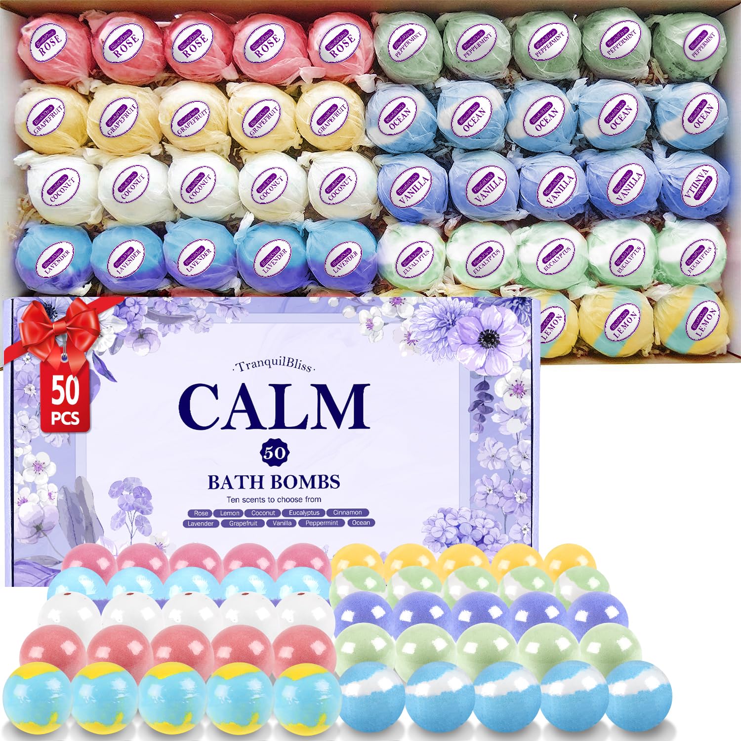 TranquilBliss bombe-bain rose – détente parfumée pour un spa à domicile