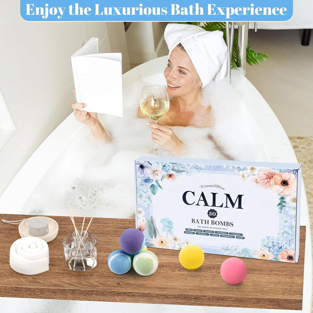 TranquilBliss bombe bain Vanille parfum sucré et réconfortant