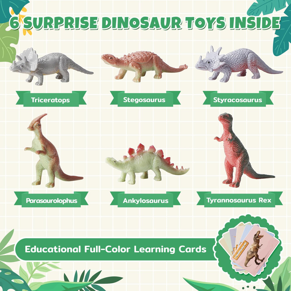 Carte éducative accompagnant le dinosaure TranquilBliss pour apprendre en s’amusant