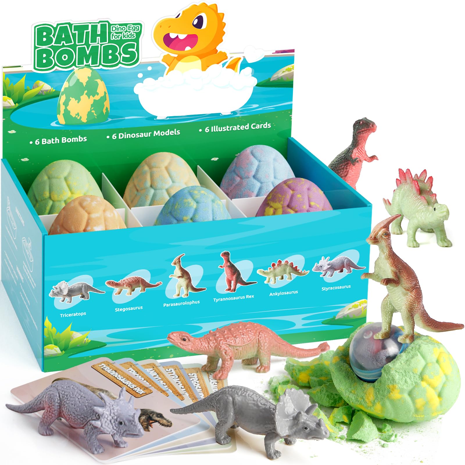 Boîte TranquilBliss avec œuf Dino prêt à être offert comme cadeau