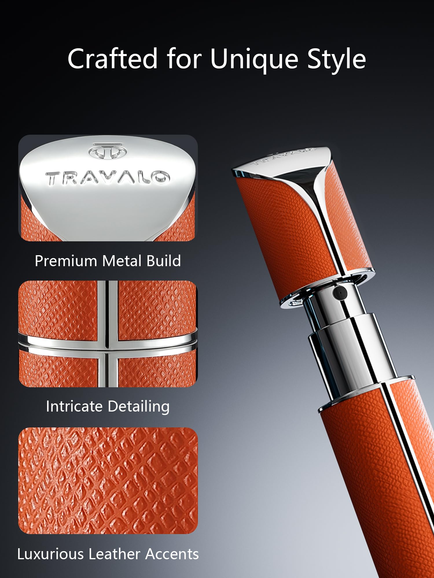 Travalo AQUA, joint étanche protégeant le parfum en voyage.