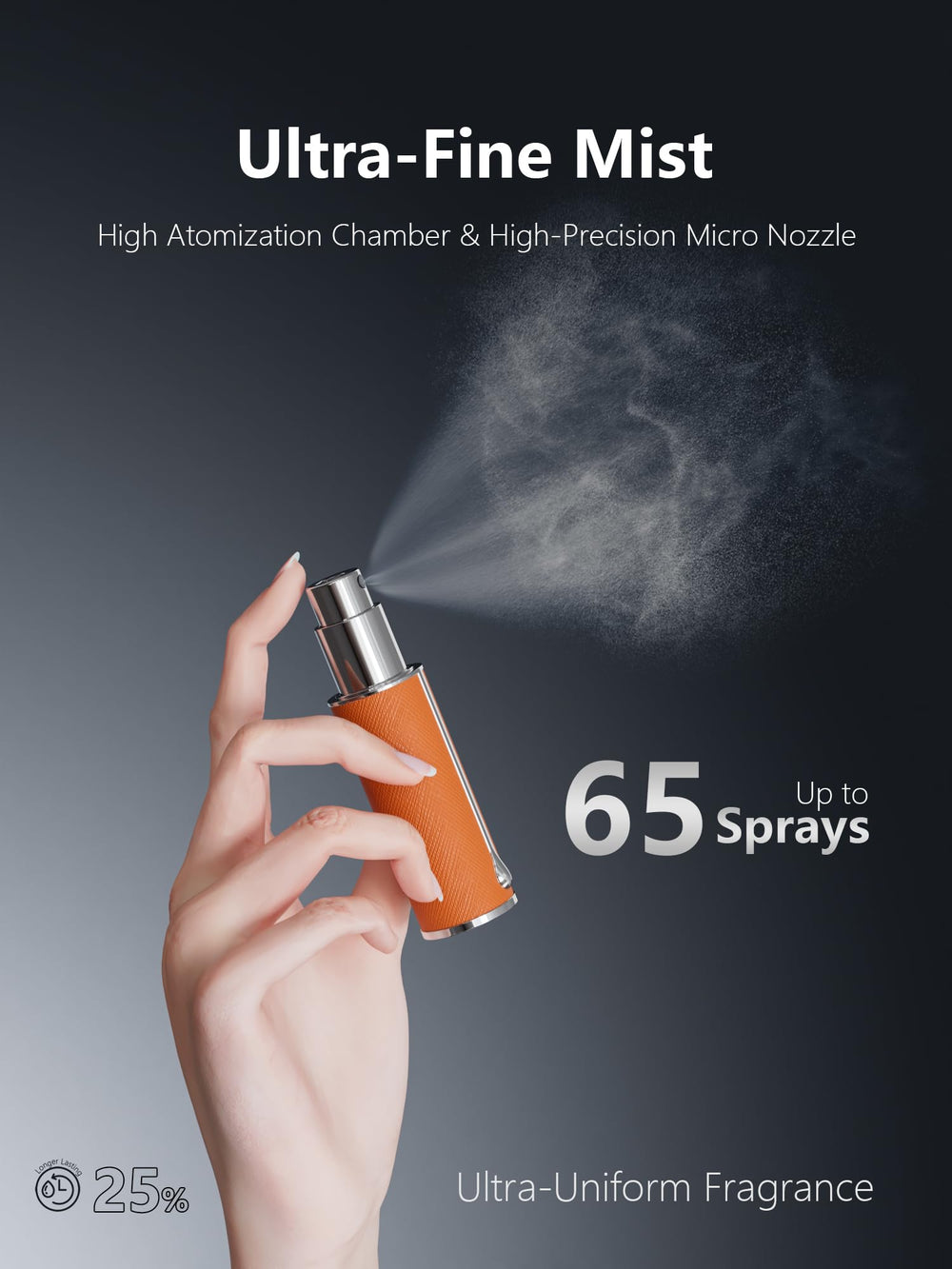 Travalo AQUA, portable dans une poche pour usage en déplacement.