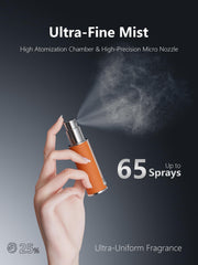 Travalo AQUA, portable dans une poche pour usage en déplacement.