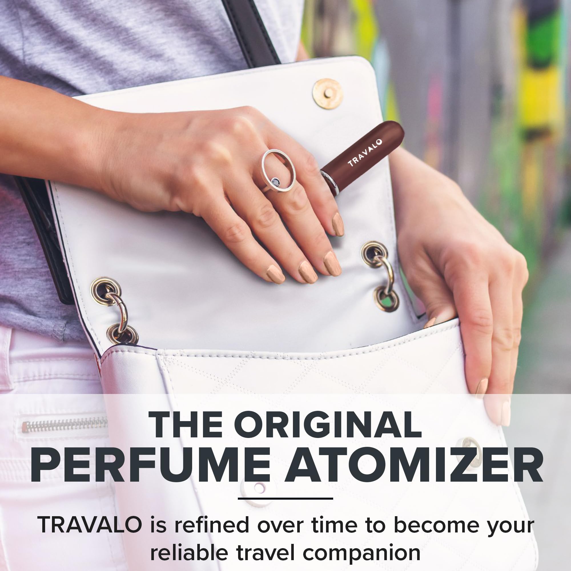 Format portable Travalo Classic HD prêt à emporter.