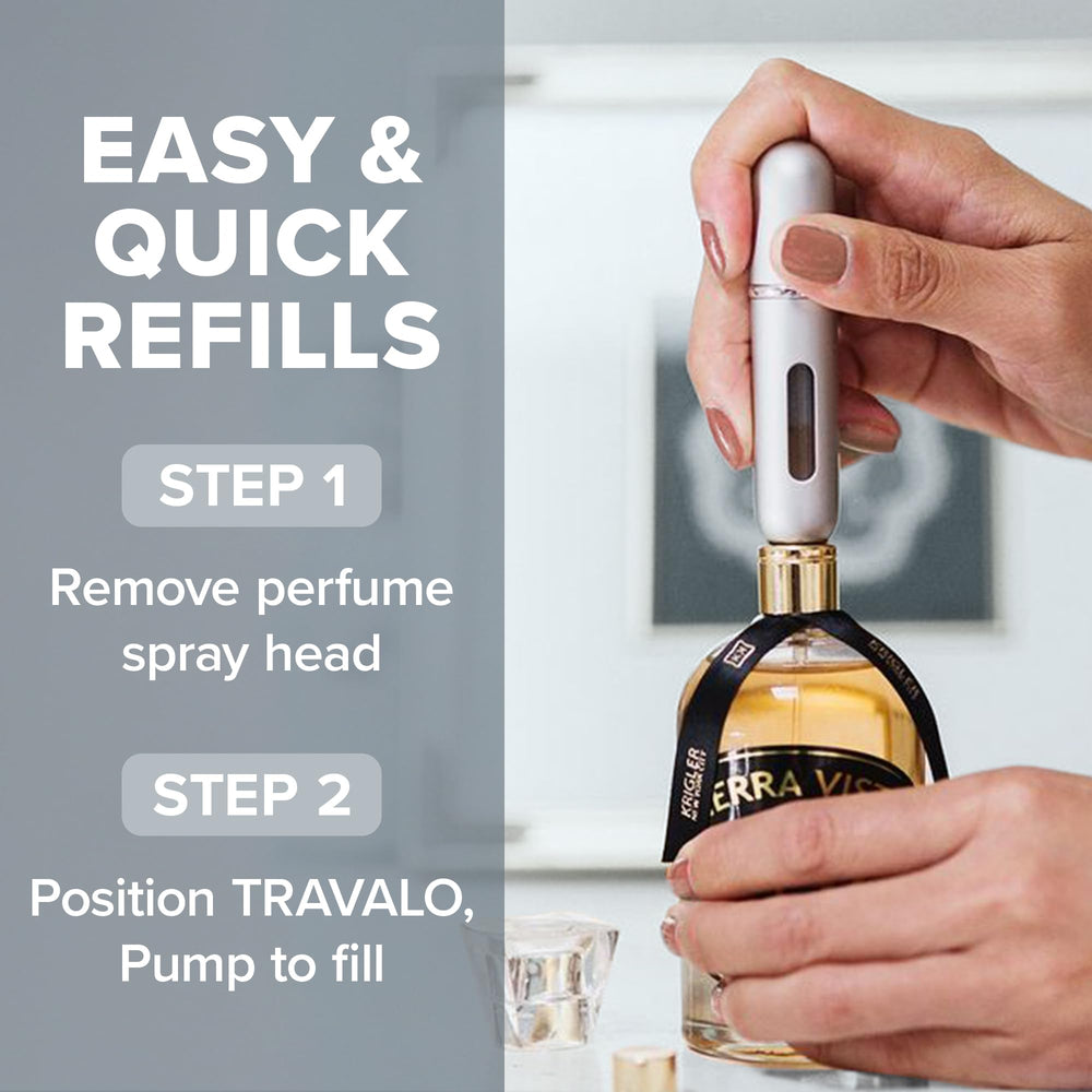 Travalo Classic HD remplissage rapide via la base Genie-S