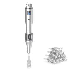 TrDLam Stylo microneedling Visage: entretien doux à domicile pour le visage.