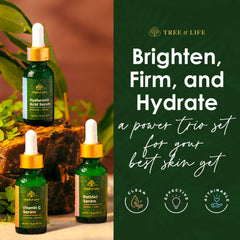 Tree of Life Beauty Sérum retinol en bouteille pour lisser les ridules.