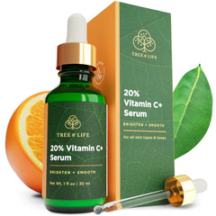 Tree of Life Beauty Sérum Visage - Bouteille hydratante offrant un éclat frais