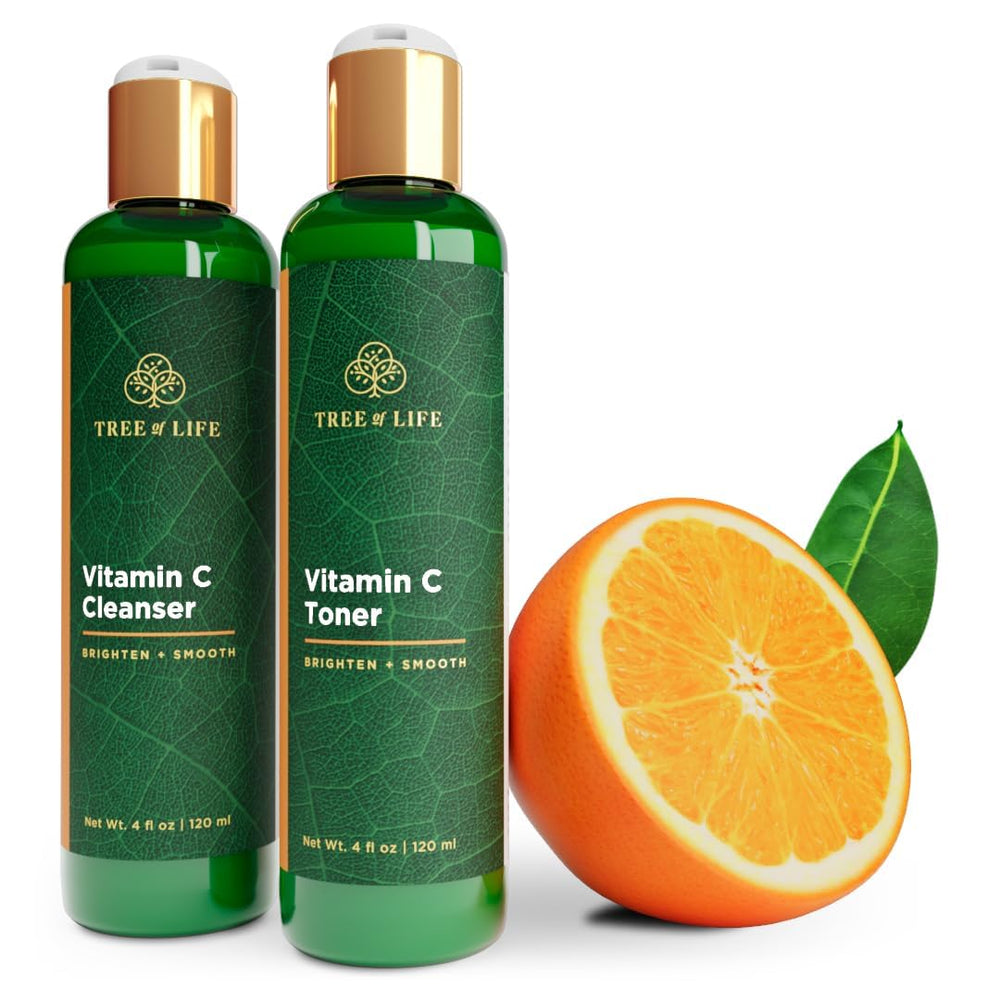 Tree of Life Beauty Vitamin C Nettoyant Visage: nettoie en douceur et eclaire la peau