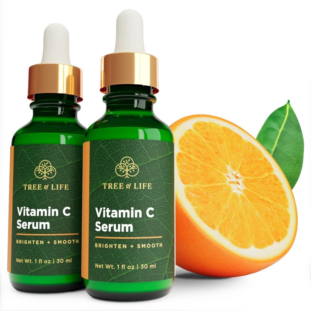 Kit Tree of Life Beauty vitamine C — emballage élégant pour routine hydratante