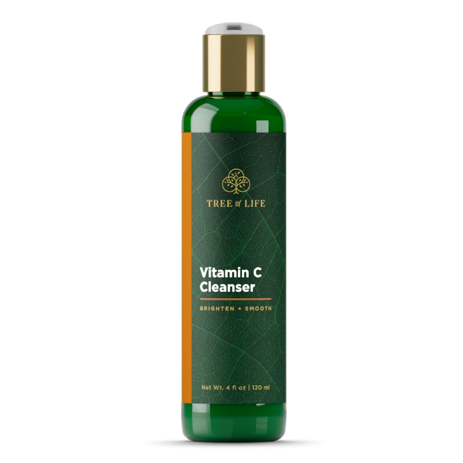 Tree of Life Beauty Vitamin C Cleanser bottle for a refreshing daily brightening cleanse.