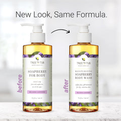 Tree to Tub Aloe Vera apaisant, soin après-douche pour peau sensible.