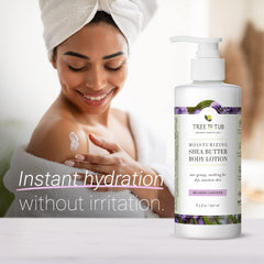 Tree to Tub lotion avoine-colloïdale — apaise et hydrate peau très sèche