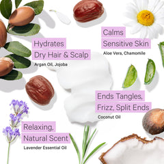 Conditionneur Tree to Tub sans sulfates — soin léger respectueux du cuir chevelu.