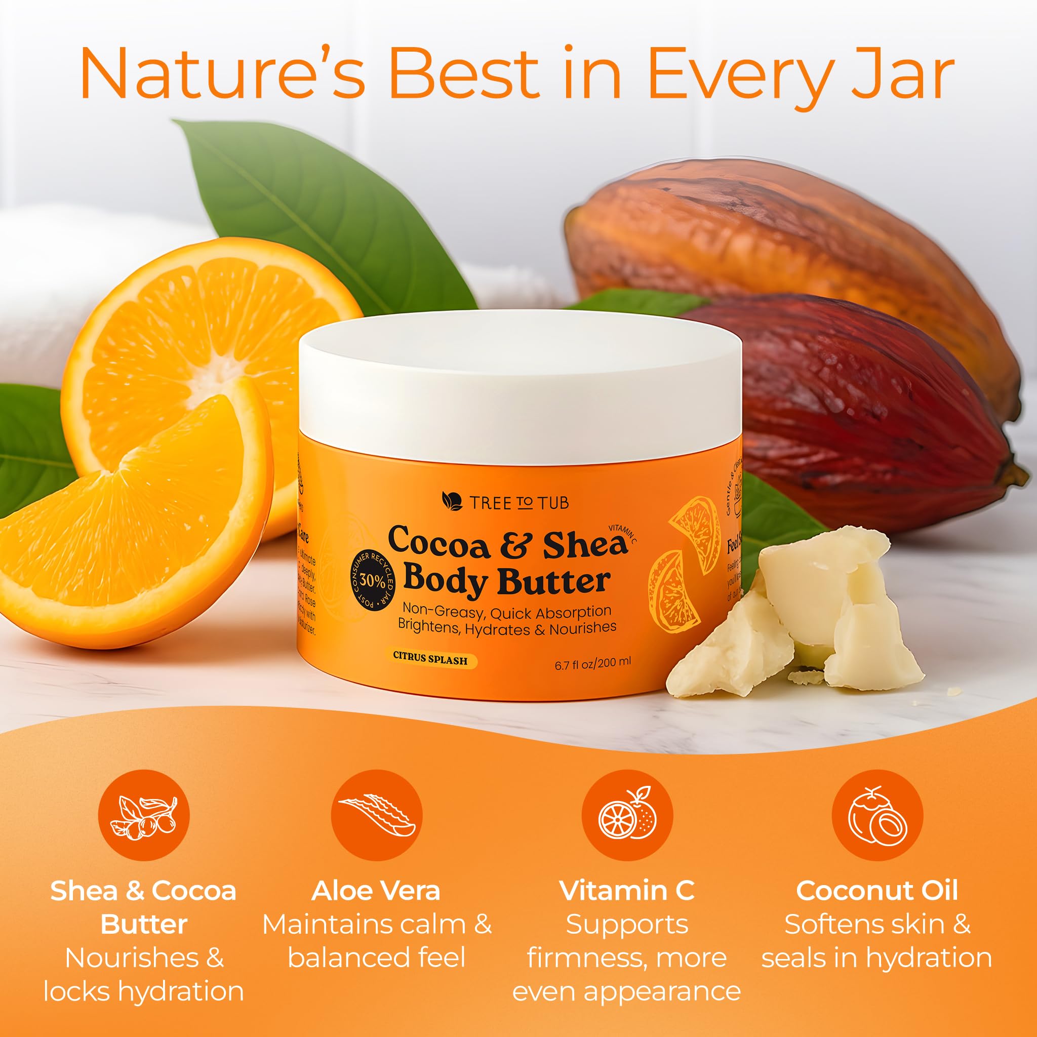 Tree to Tub Lotion corps quotidienne — routine hydratante complète.