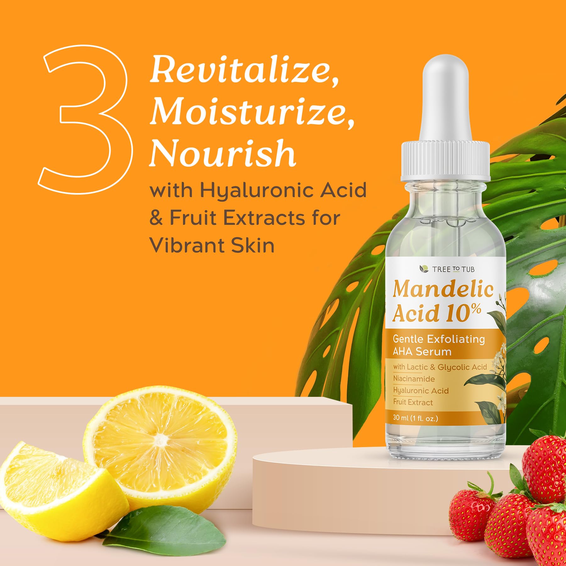 Hydratation intense Tree To Tub Mandelique grâce à l’acide hyaluronique et extraits