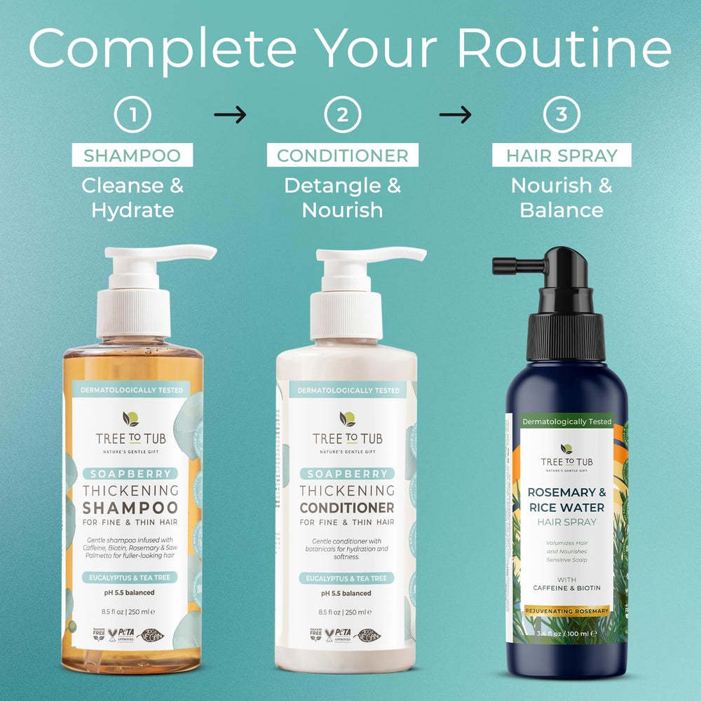 Tree to Tub Shampoing Douceur Texture Suave – lavage agréable et délicat