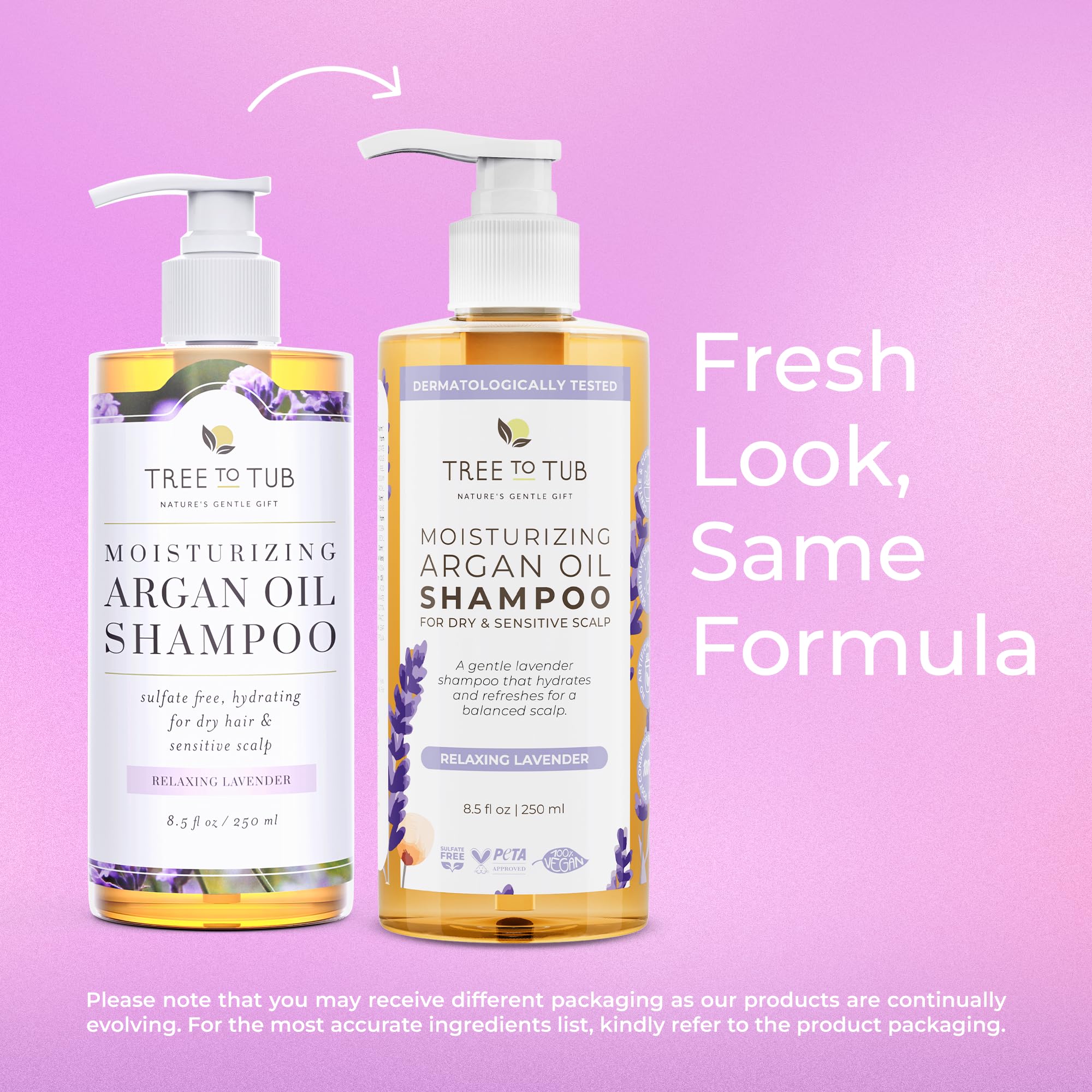 Tree to Tub Shampoing Lavande: cuir chevelu sensible apaisé par aloe vera