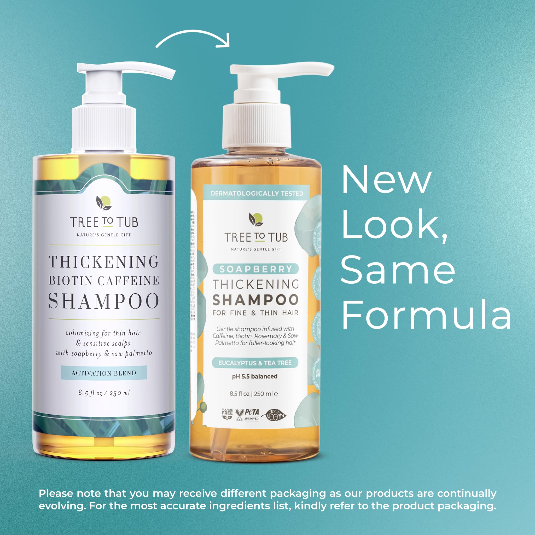 Tree to Tub Shampoing Nourrissant Cheveux Fin – toucher doux et légère hydration
