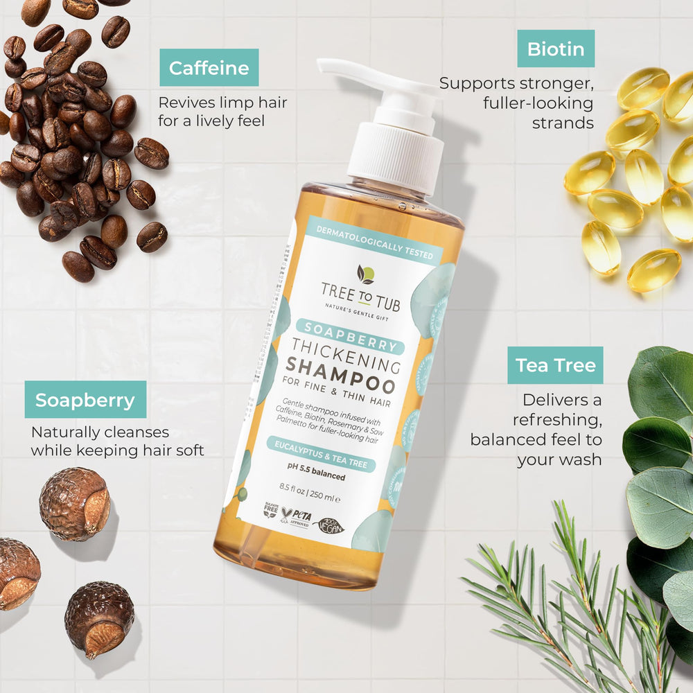 Tree to Tub Shampoing Renforcement Cheveux – cheveux plus forts et résistants