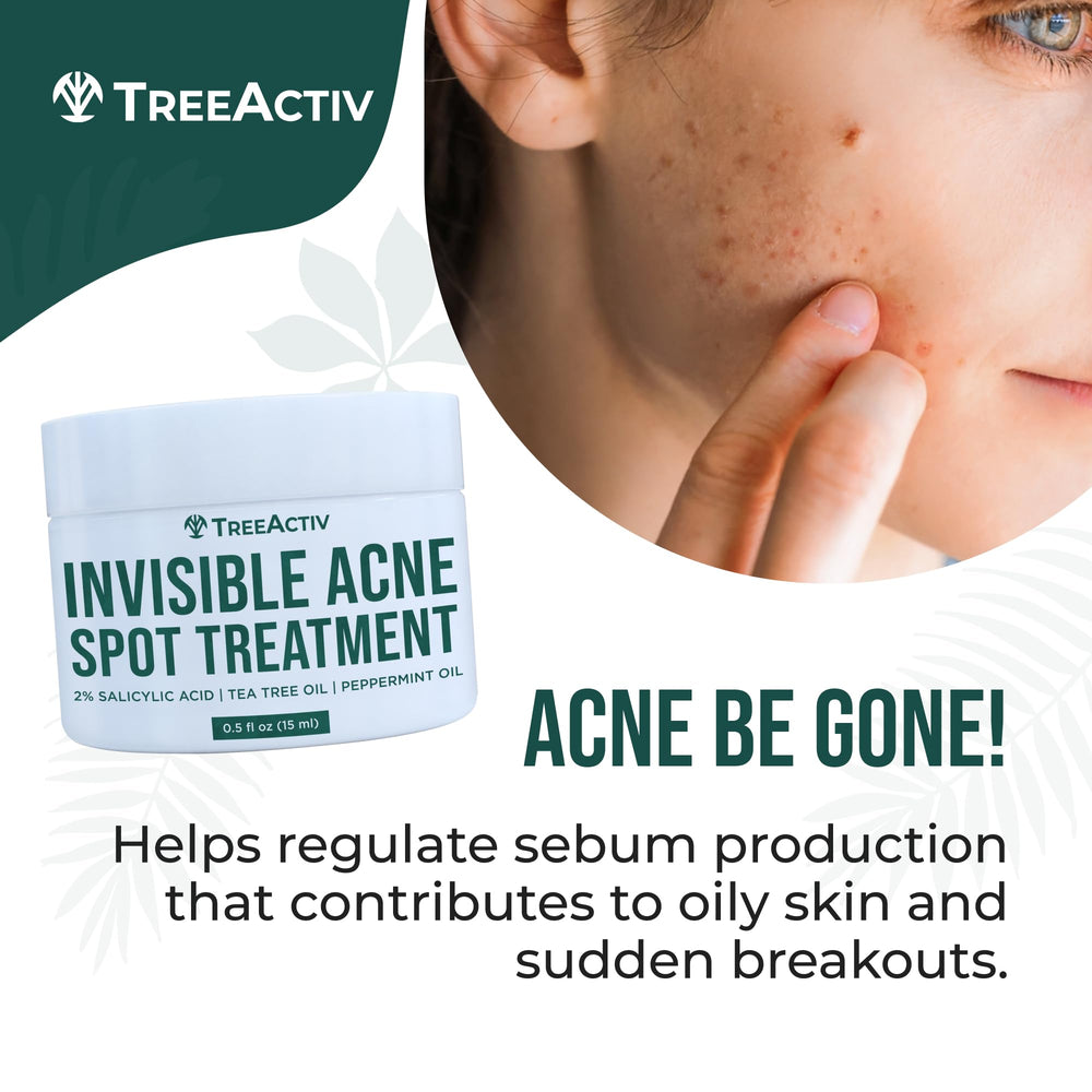 TreeActiv Texture légère absorbée rapidement pour peau sans résidu.