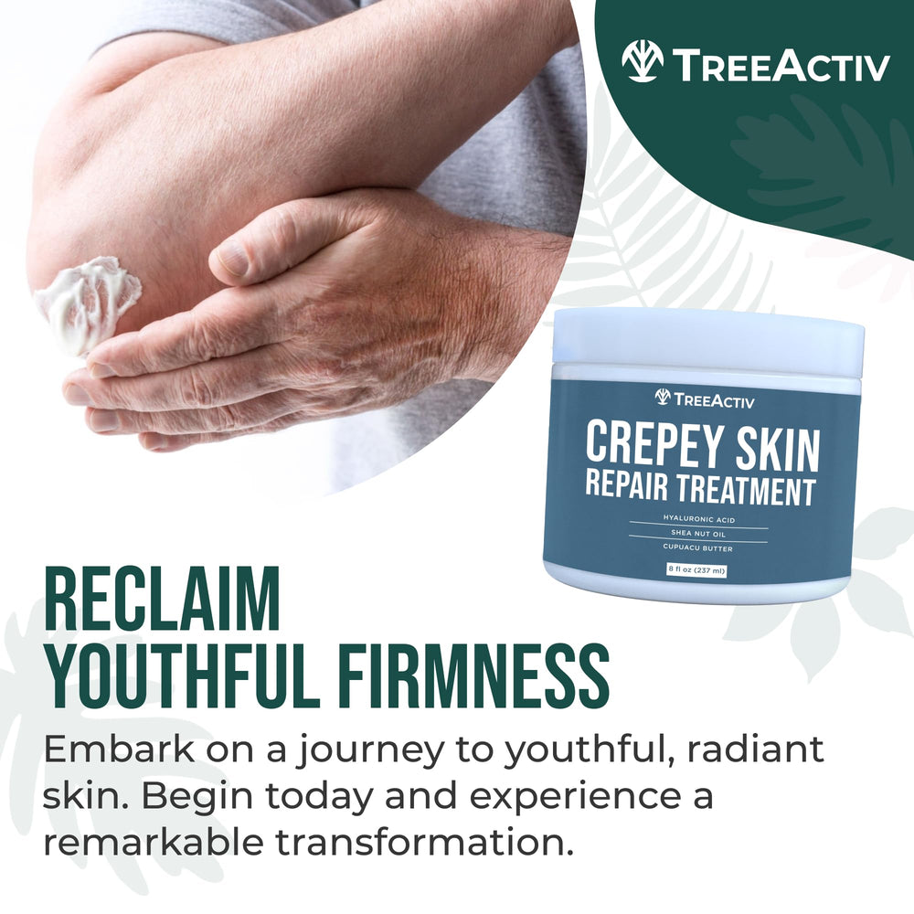 TreeActiv Crème crepée - peau plus lisse après usage quotidien