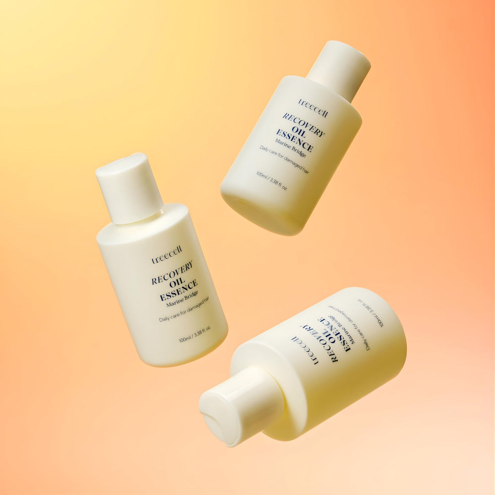 Treecell Recovery Oil Essence – protection quotidienne contre les dommages causés par la chaleur.