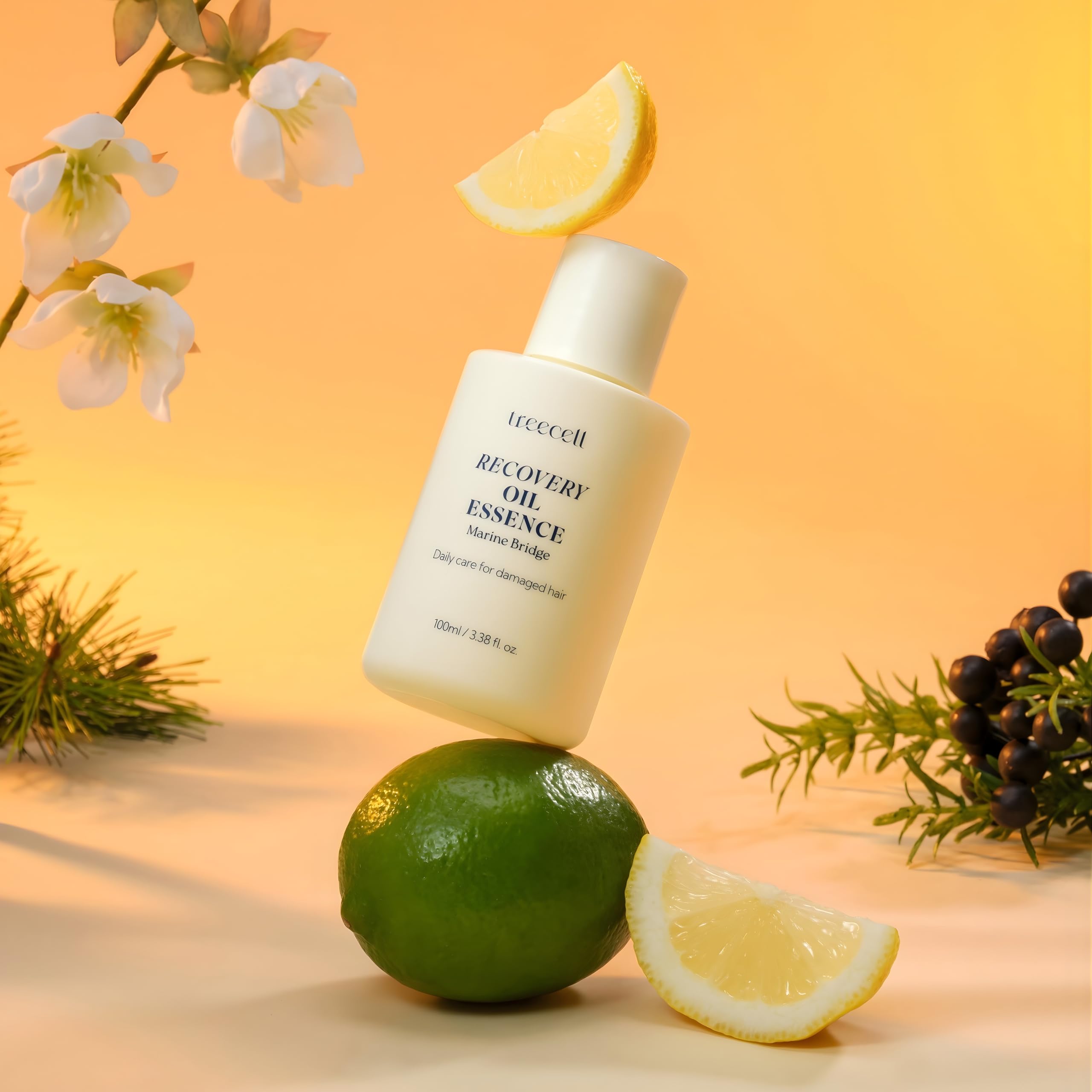 Treecell Recovery Oil Essence – finition non grasse et brillance naturelle.