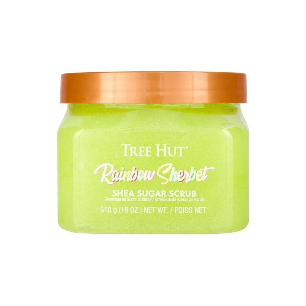 Tree Hut Rainbow Shea Sugar Scrub : texture exfoliante au sucre pour peau douce