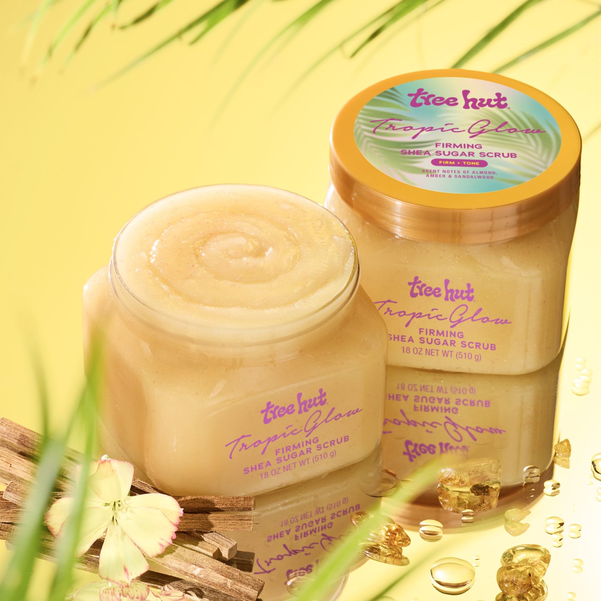 Mélange six huiles Tree Hut Tropic Glow: nourrissant et hydratant pour la peau.