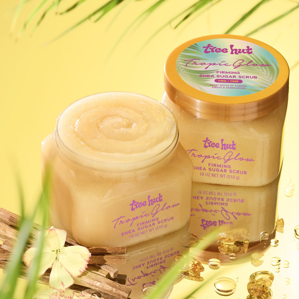 Mélange six huiles Tree Hut Tropic Glow: nourrissant et hydratant pour la peau.