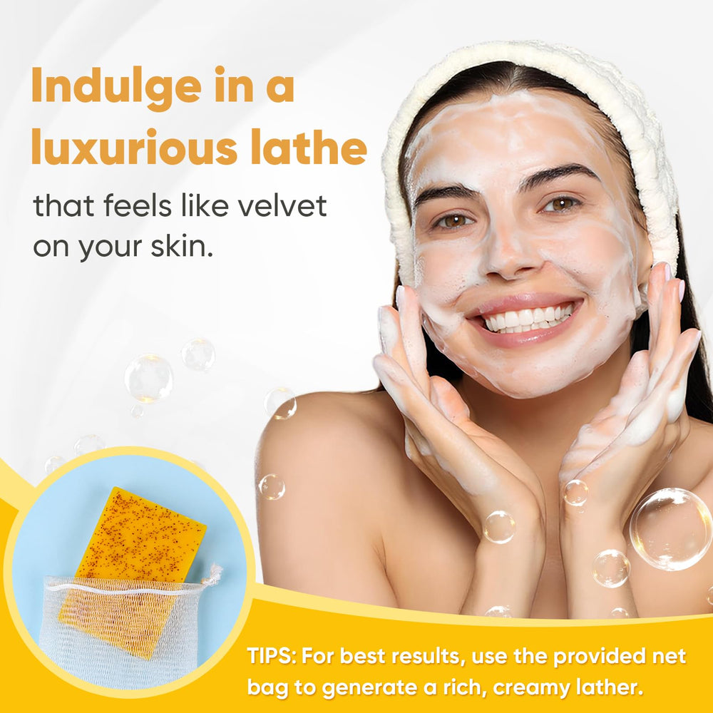 Treeroot savon turmeric ingrédients naturels: sans SLS pour une routine propre.
