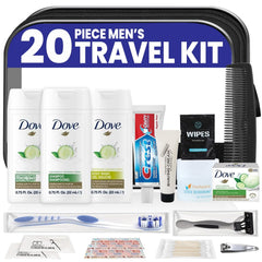 TrekTote: kit d'hygiène voyage taille cabine, pratique et léger.