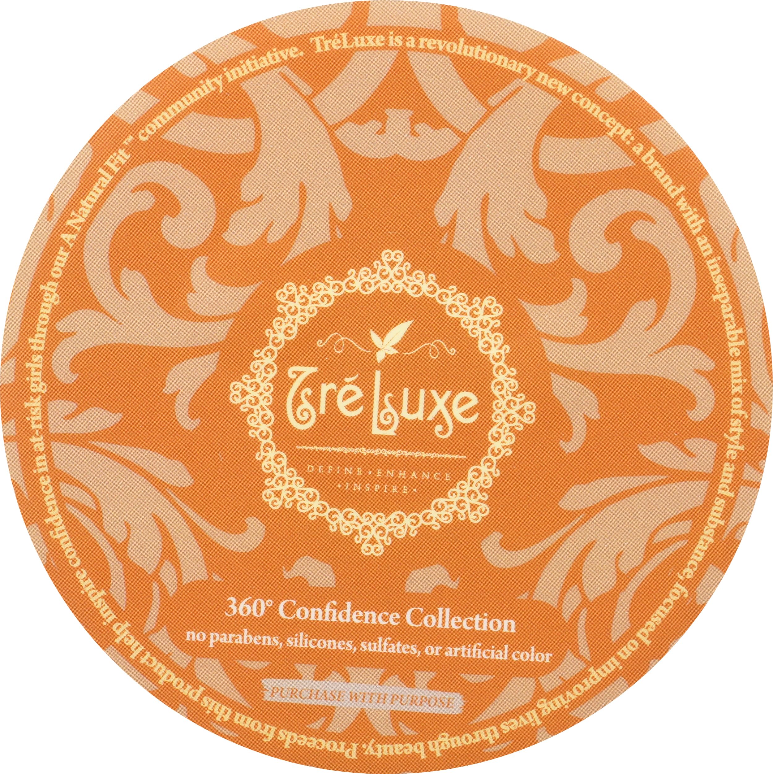 Treluxe finished curls close-up showing defined, soft, frizz-controlled coils