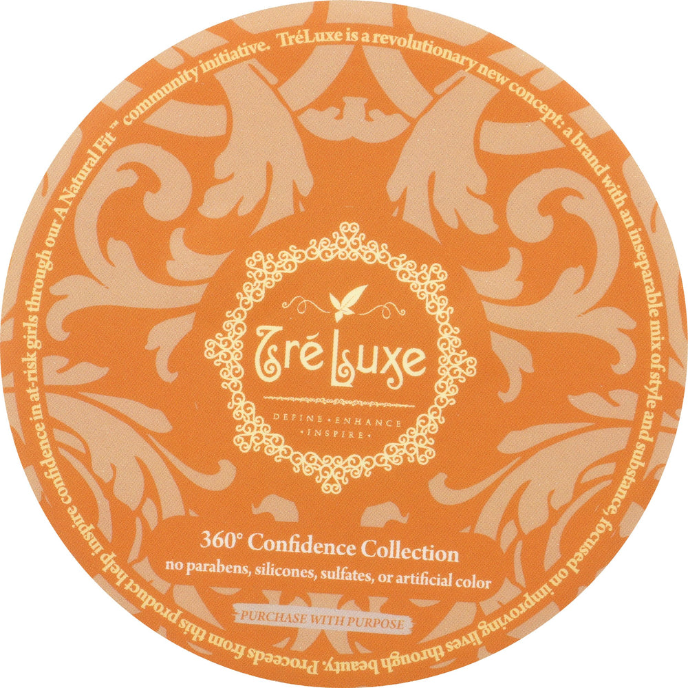 Treluxe finished curls close-up showing defined, soft, frizz-controlled coils
