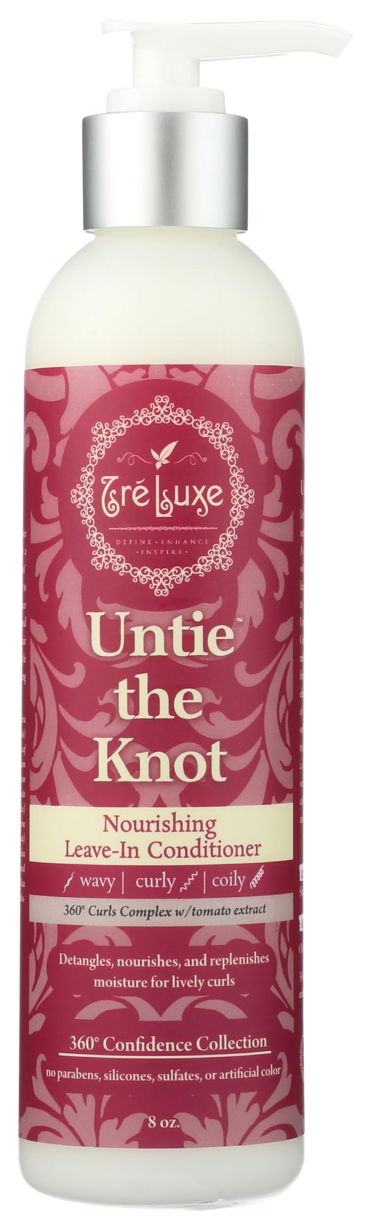 Treluxe après-shampooing sans rinçage, bouteille prête pour démêler en douceur.