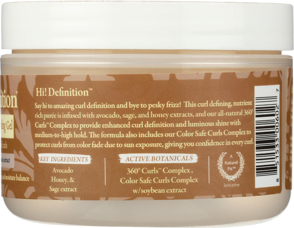 Treluxe Gel Styling: résiste à l'humidité pour des boucles définies.