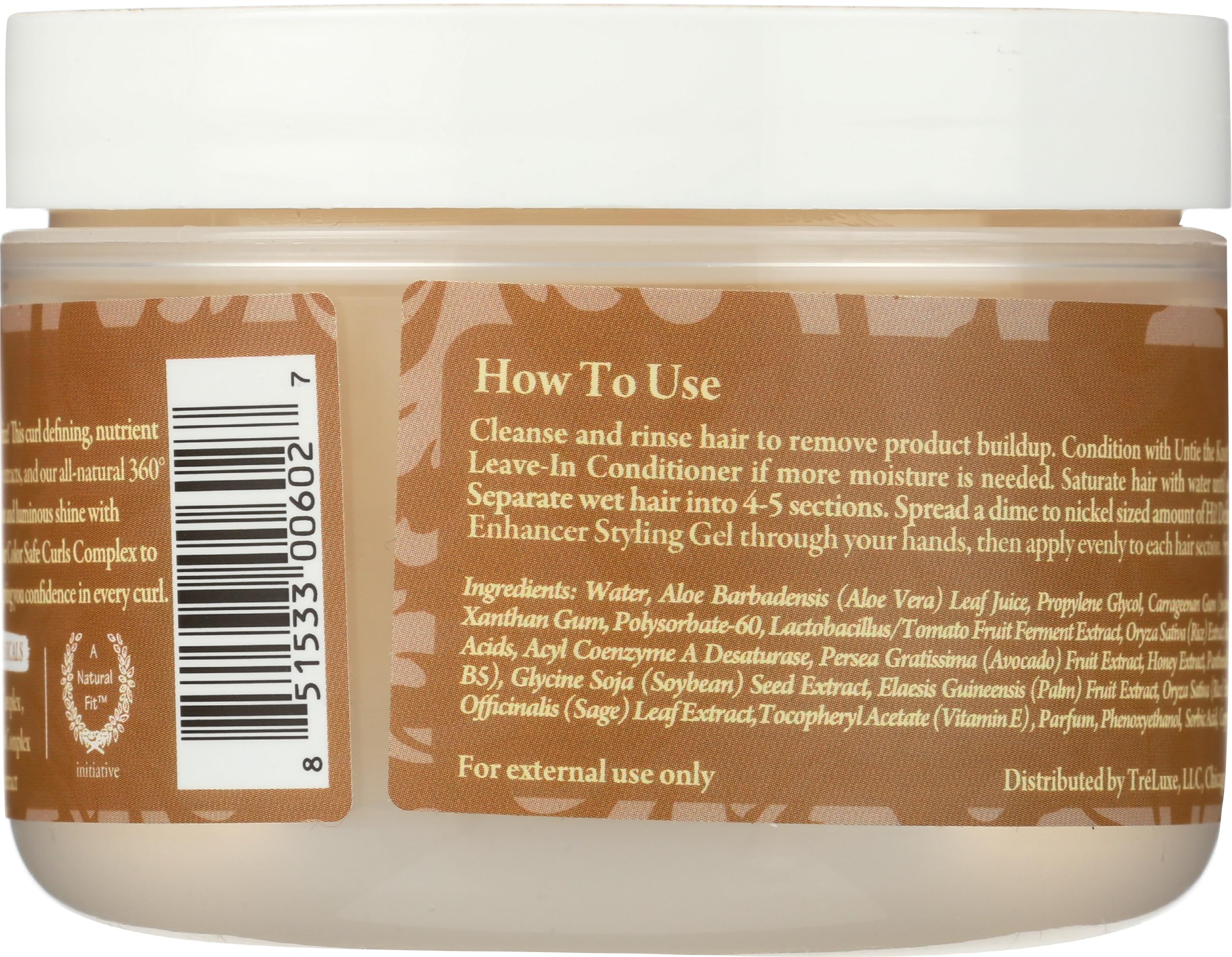 Treluxe Gel Styling Haute Définition: mise en forme précise des boucles.