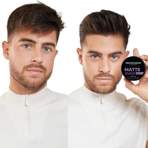 TRENDSTARTER Matte Wax : application rapide pour un coiffage quotidien sans effort.