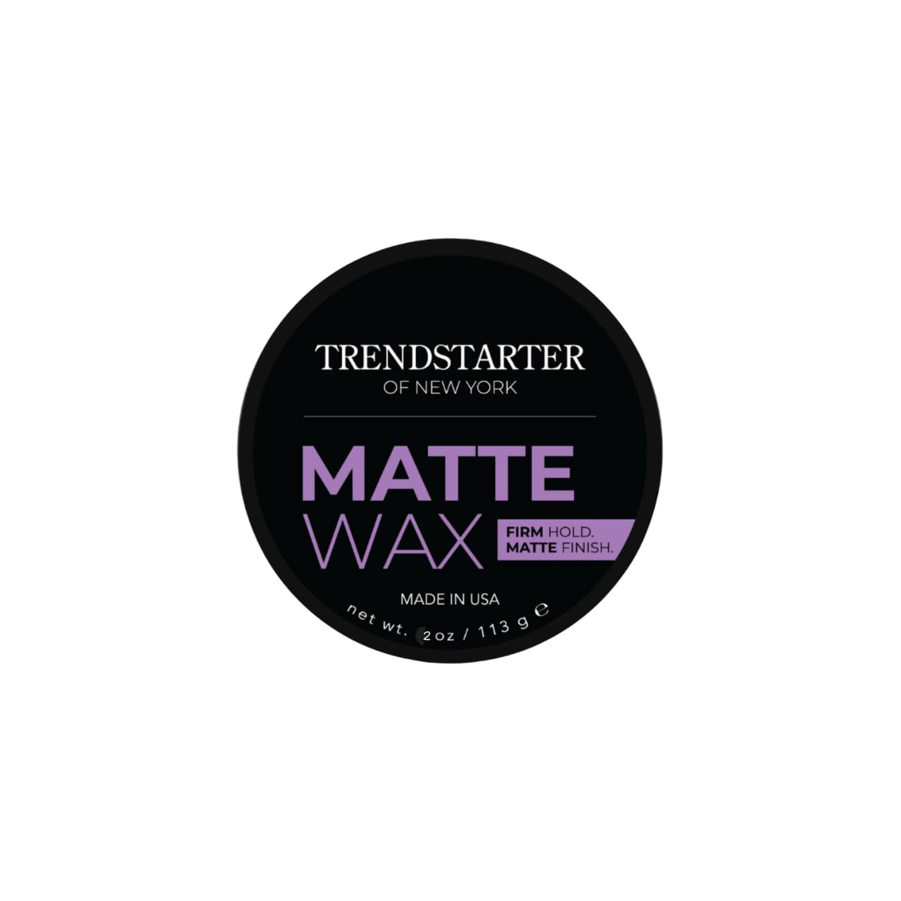 TRENDSTARTER pommade adaptée à tous types de cheveux pour une coiffure polyvalente.
