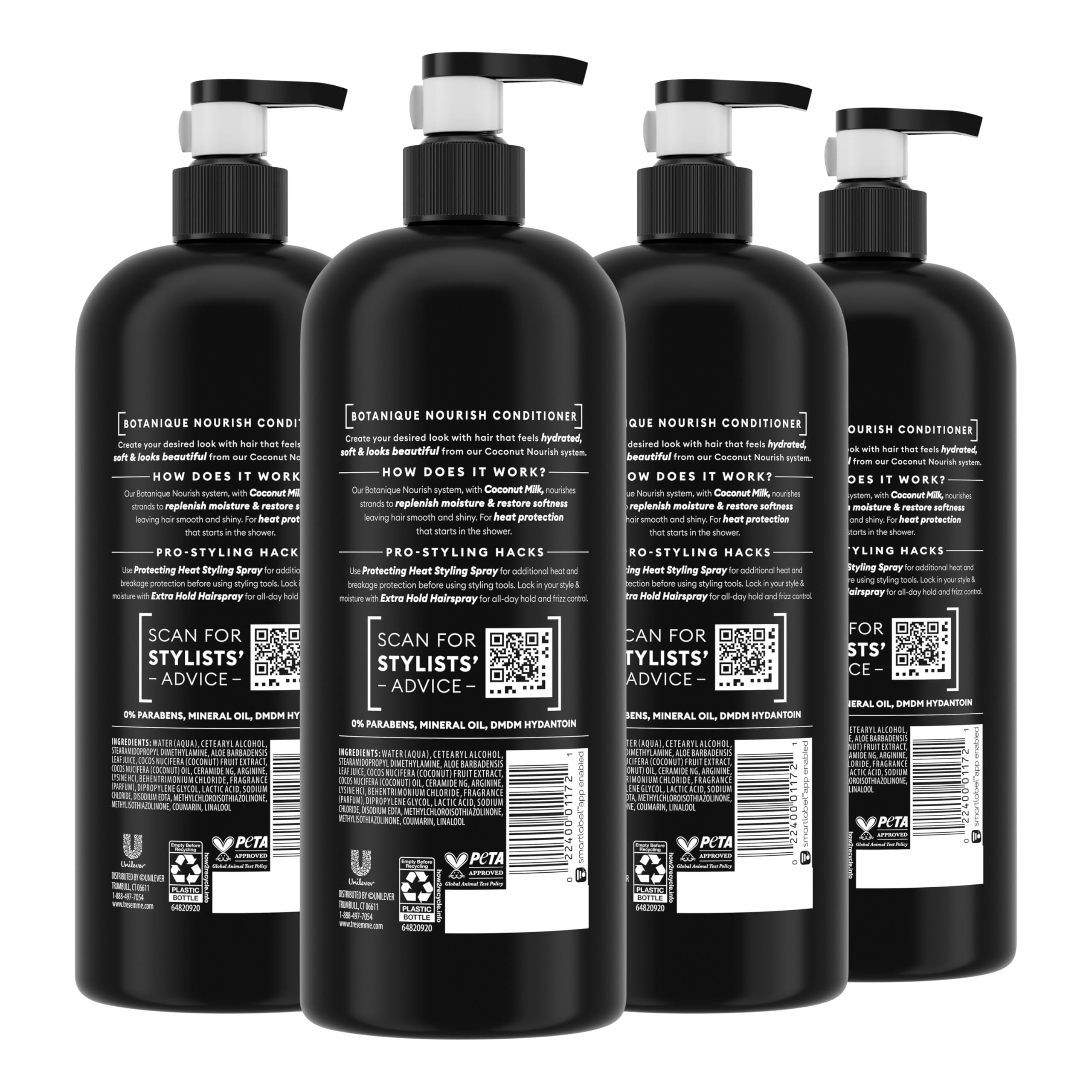Après-shampooing lait de coco Botanique Nourish, hydrate en profondeur.