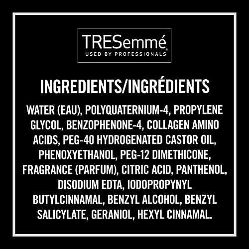 TRESemmé brume volume 5-en-1 texture légère pour une coiffure prête rapidement.